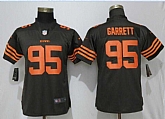 Women Nike Browns 95 Myles Garrett Brown Vapor Untouchable Limited Jersey,baseball caps,new era cap wholesale,wholesale hats
